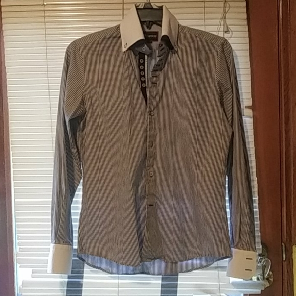 7 camicie button down dress shirt sz Med - Picture 2 of 5